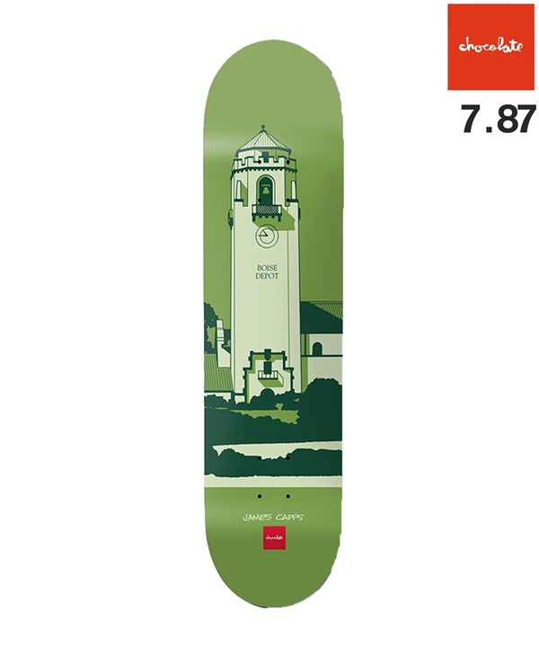 CHOCOLATE チョコレート スケートボード デッキ 7.87inch MR CITY SERIES 23 ムラサキスポーツ
