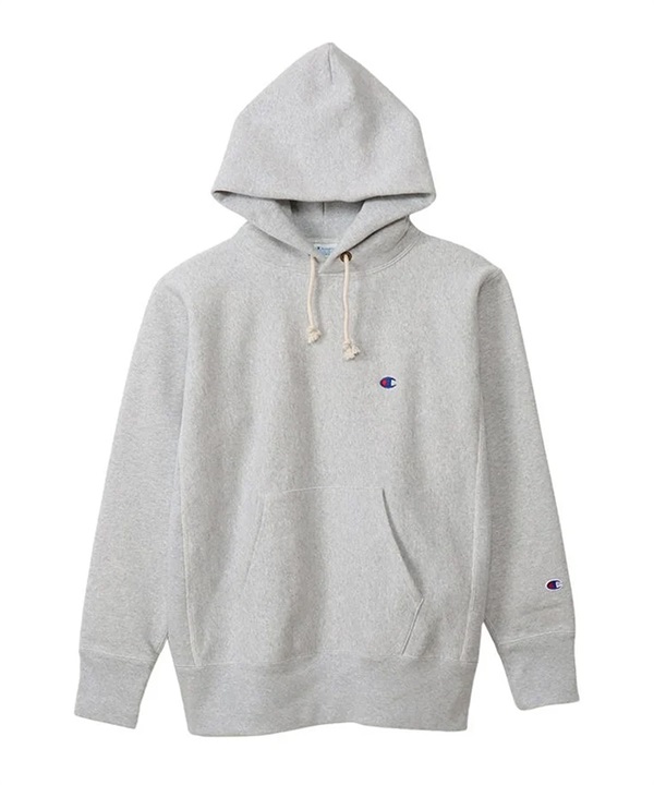CHAMPION チャンピオン プルオーバー パーカー フーディー メンズ ワンポイント ロゴ 裏起毛 C3-Y133