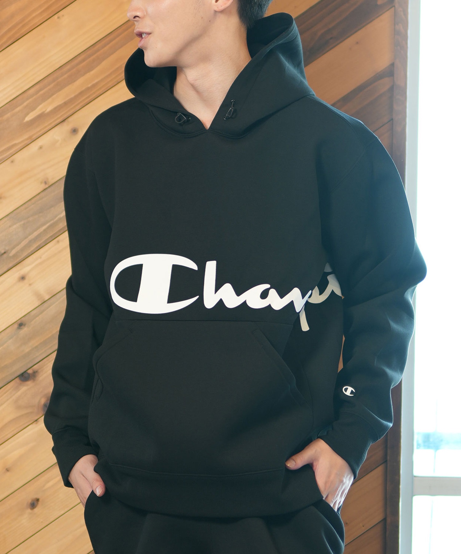 CHAMPION チャンピオン パーカー プルオーバー メンズ テック