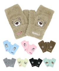 GLAMLIN グラムリン × NICI ニキ コラボレーション 手袋 ふわふわ 防寒 ハンドウォーマー MGNNH