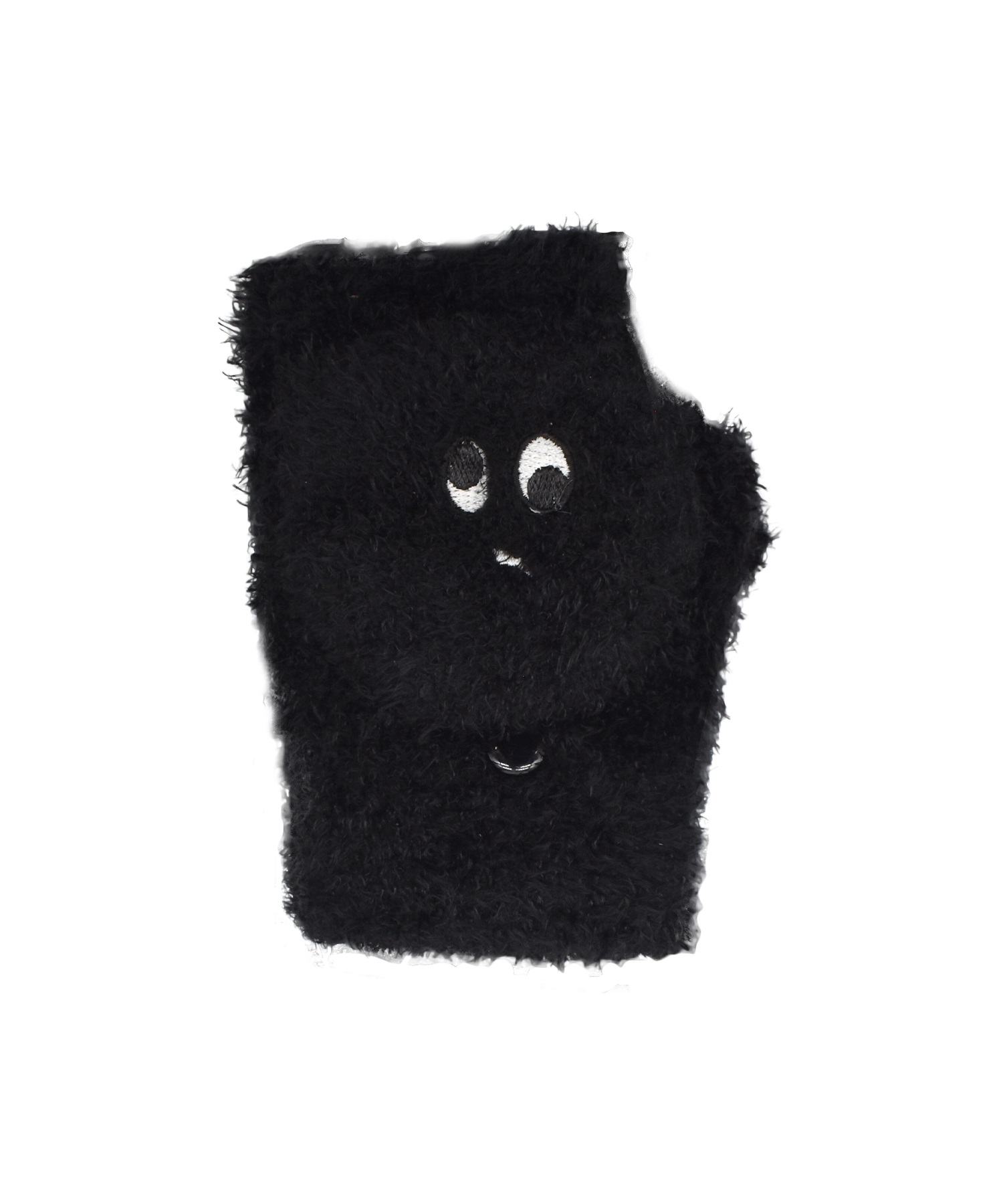 GLAMLIN グラムリン キッズ 防寒 手袋 ミトン グローブ 5本指 HAND WARMER(BLACK-FREE)