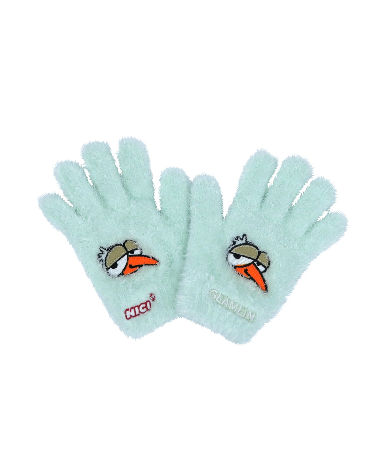 GLAMLIN グラムリン キッズ 手袋 NICI ニキ ×GLAMLIN COLLABORATION MGNNKF(BIRD-FREE)