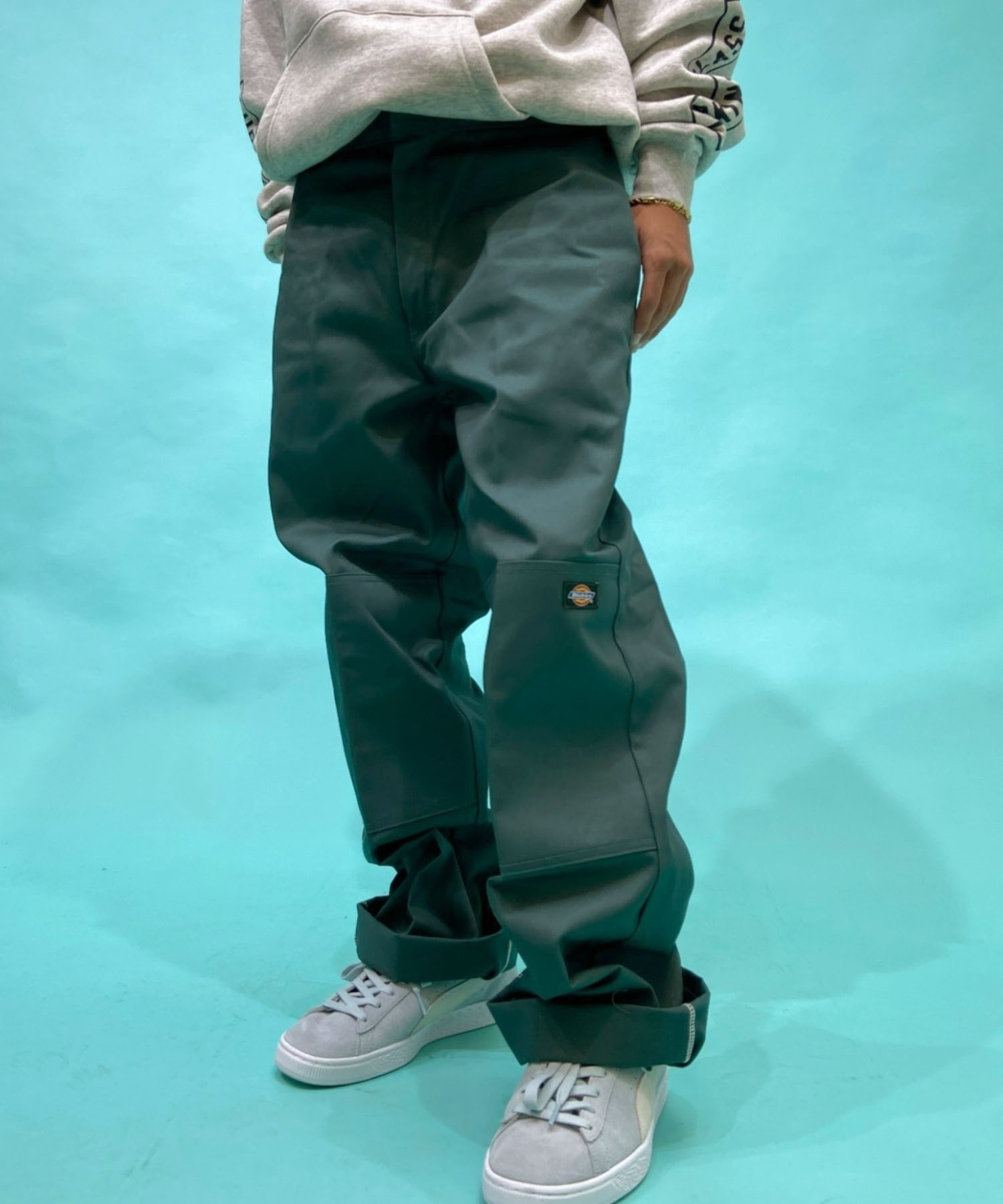 ディッキーズ　パンツ　ダブルニー ディッキーズ Dickies Dickiesダブルニーパンツ （GREEN