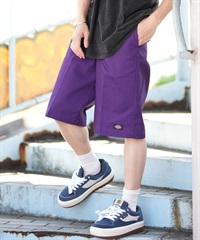 Dickies ディッキーズ ショートパンツ メンズ オーバーサイズ ショーツ ハーフパンツ ワークパンツ カラーパンツ 42283 14563000(50PUR-28inch)