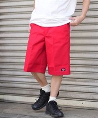 Dickies ディッキーズ ショートパンツ ハーフパンツ ショーツ オーバーサイズ 13" ワークショーツ ルーズフィット 42283 14562900(60RED-28inch)