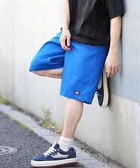Dickies ディッキーズ ショートパンツ ハーフパンツ ショーツ オーバーサイズ 13" ワークショーツ ルーズフィット 42283 14562900(40BLU-28inch)