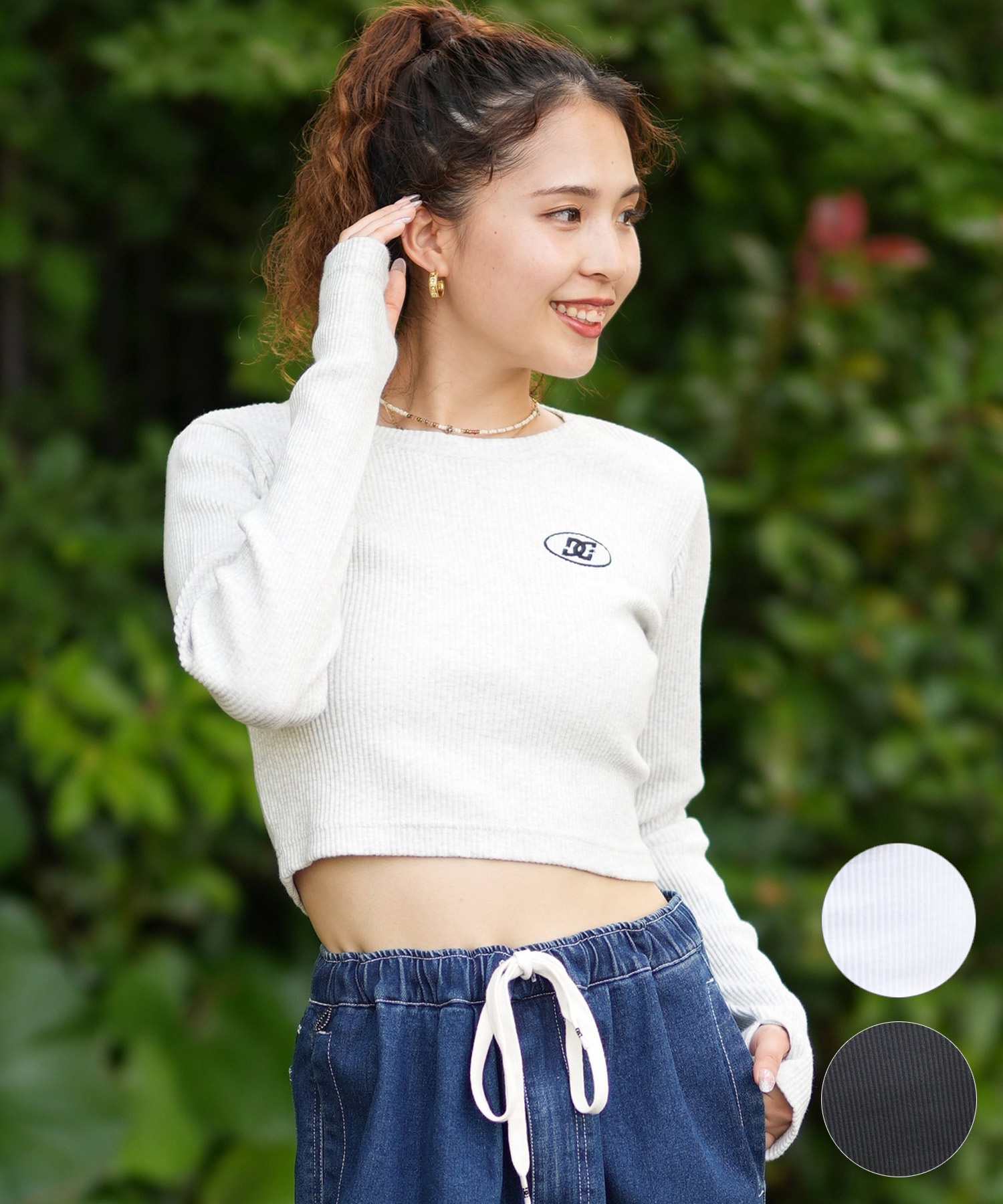 LAGUA GEM | SLEEVE LINE ロングTシャツ (Tシャツ・カットソー