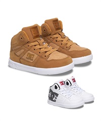 DC ディーシー スニーカー キッズ ハイカット 軽量 Ts PURE HIGH-TOP