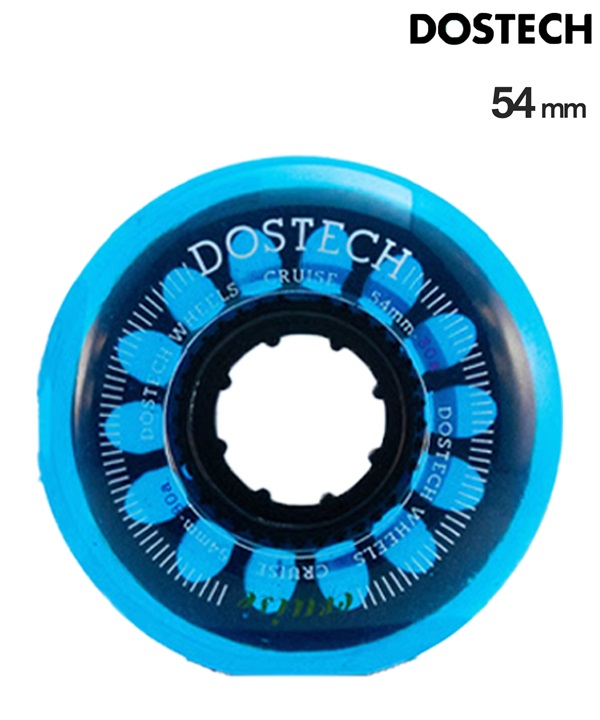 DOSTECH ドステック スケートボード ウィール  CRUISE WHEEL 54ｍｍ ムラサキスポーツ