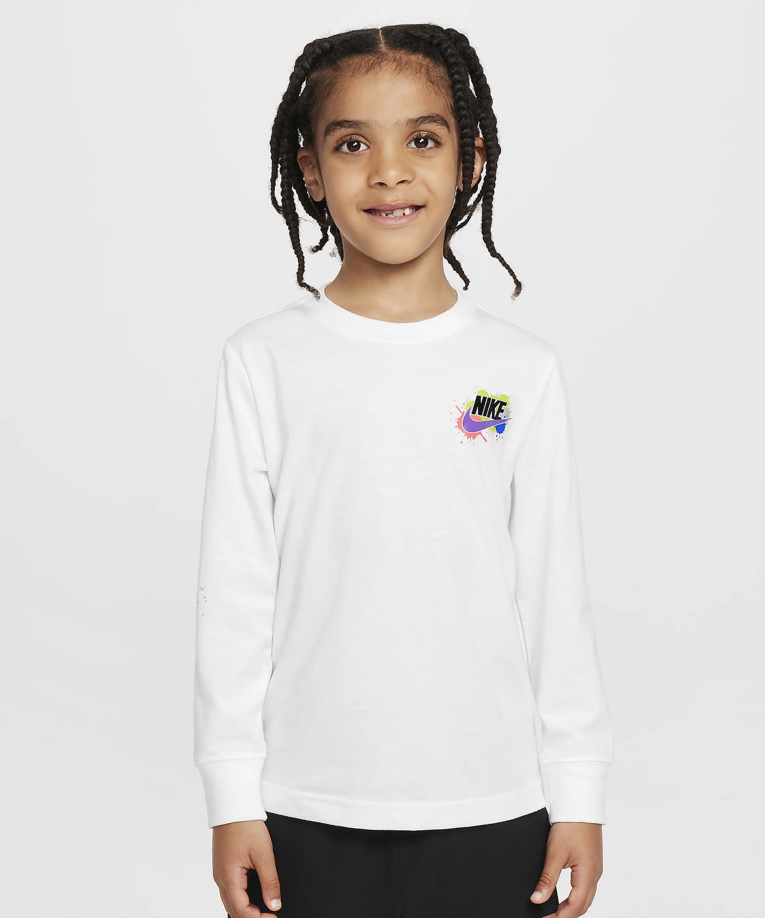 NIKE ナイキ 長袖 Tシャツ キッズ ロンT クルーネック スリーブ