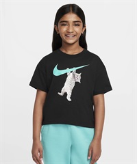NIKE ナイキ Tシャツ キッズ 半袖 スウッシュロゴ フロント