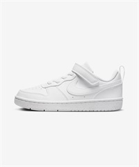 NIKE ナイキ スニーカー キッズ ジュニア 子供 ローカット ベルクロ コート ボロー LOW リクラフト DV5457-106(106-17.0cm)