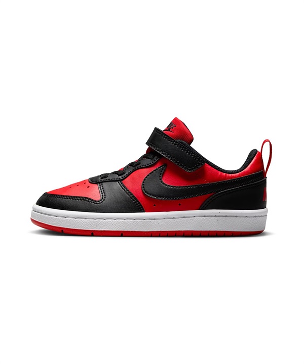 NIKE ナイキ スニーカー キッズ ジュニア 子供 ローカット ベルクロ コート ボロー LOW リクラフト DV5457-600