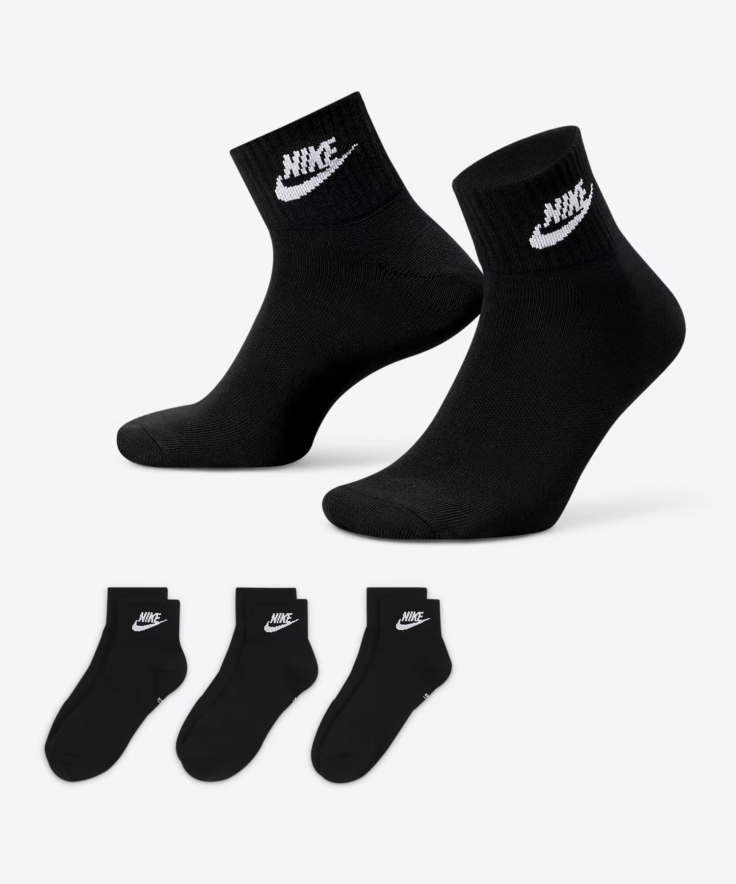 NIKE ナイキ ソックス 靴下 3足セット 3足組 エブリデイ