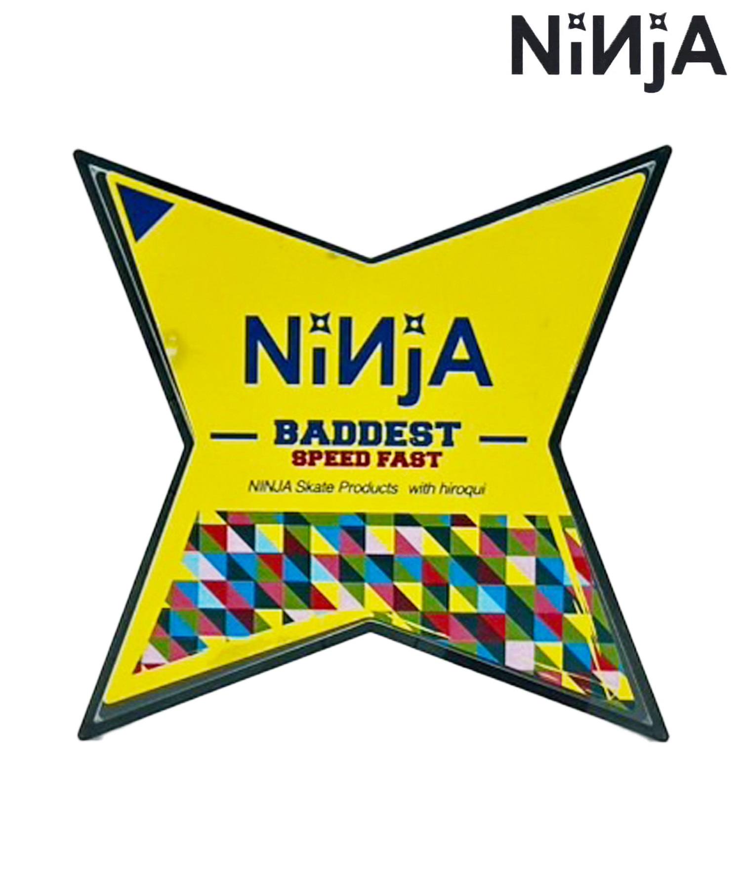 NINJA ニンジャ スケートボード パーツ ベアリング BADDEST FAST ムラサキスポーツ(YEL-ONE)