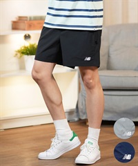 New Balance ニューバランス ハーフパンツ ショートパンツ メンズ ワンポイント ロゴ シンプル MS41517