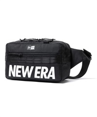 NEW ERA ニューエラ バッグ ボディーバッグ スクエア ウエストバッグ 7L プリントロゴ ブラック 12854720