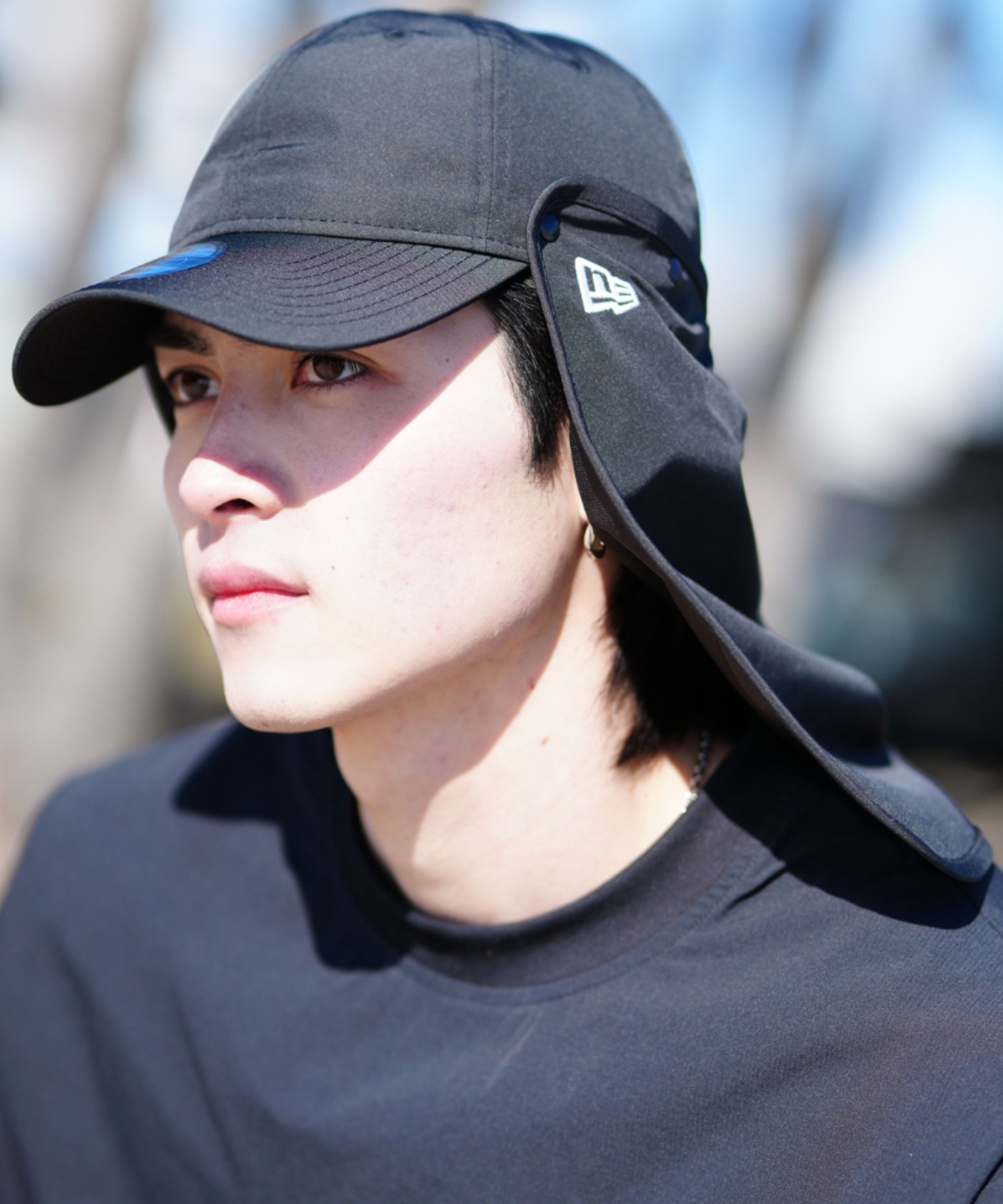 NEW ERA ニューエラ キャップ 帽子 9THIRTY サンシェード ブラック