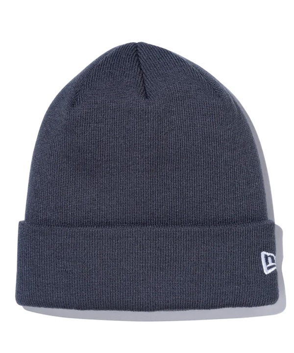 NEW ERA ニューエラ ビーニー ニットキャップ ニット帽 帽子 ベーシック カフニット チャコール ホワイトフラッグ 11120496