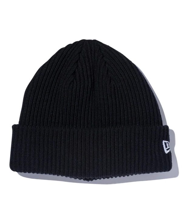 NEW ERA ニューエラ ビーニー ニットキャップ ニット帽 帽子 リブ カフニット ブラック 11781244