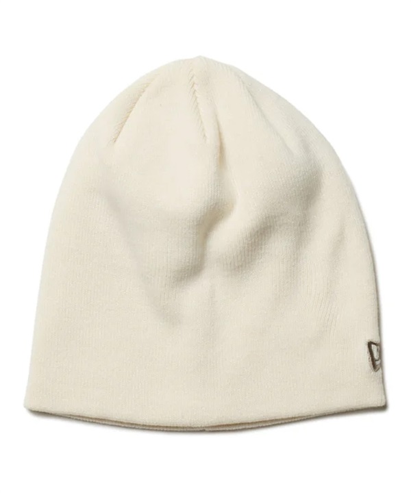 NEW ERA ニューエラ ビーニー ニットキャップ ニット帽 帽子 ベーシック ビーニー オフホワイト 14312238
