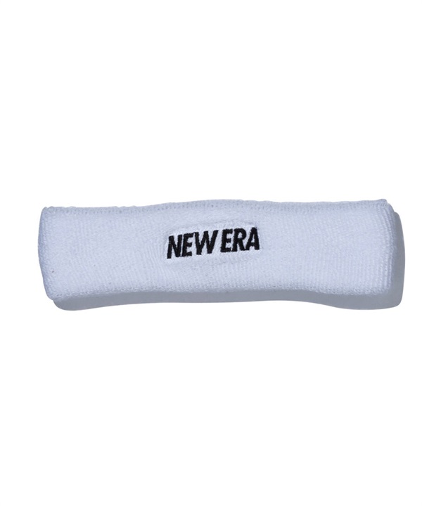 NEW ERA ニューエラ ヘッドバンド NEW ERA ホワイト × ブラック ヘアバンド 14164445