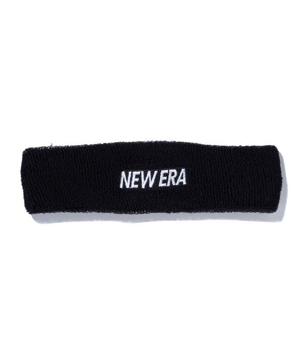 NEW ERA ニューエラ ヘッドバンド NEW ERA ブラック × ホワイト ヘアバンド 14164451