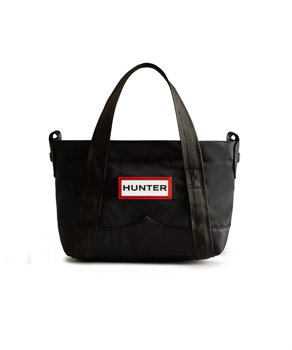 HUNTER ハンター トートバッグ ショルダーバッグ ナイロン ミニ トップ クリップ トート バッグ UBS1203KBM