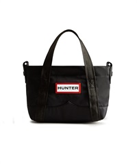 HUNTER ハンター トートバッグ ショルダーバッグ ナイロン ミニ トップ クリップ トート バッグ UBS1203KBM(BLK-FREE)