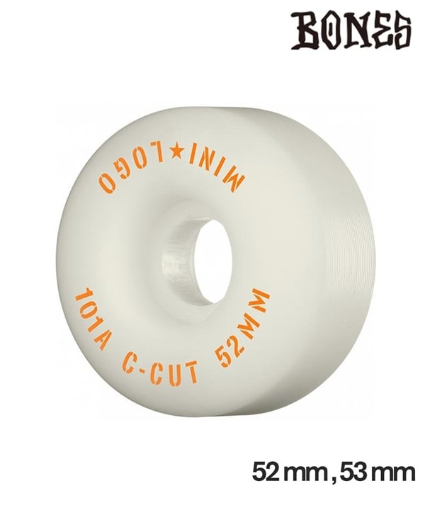 MINI LOGO ミニ ロゴ C CUT 101A スケートボード ウィール 52mm 53mm スケボー タイヤ