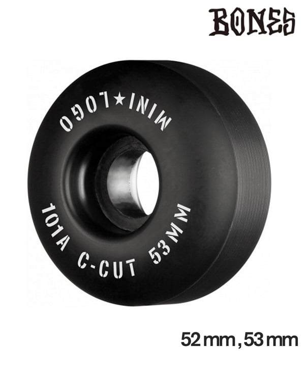 MINI LOGO ミニ ロゴ C CUT 101A スケートボード ウィール 52mm 53mm スケボー タイヤ
