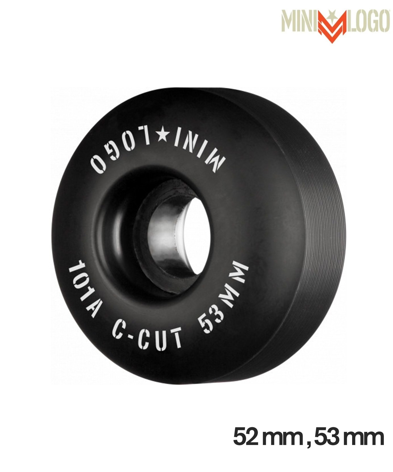 MINI LOGO ミニ ロゴ C CUT 101A スケートボード ウィール 52mm 53mm