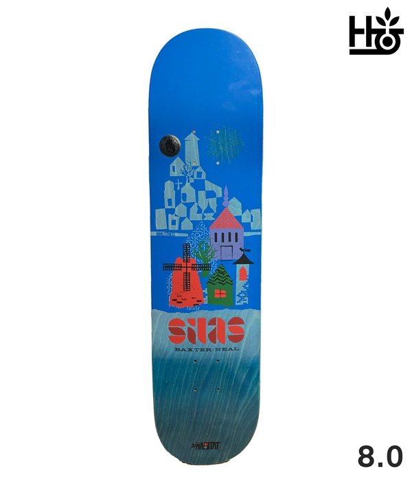 HABITAT ハビタット スケートボード デッキ 8.0inch SILAS CITADEL  初心者