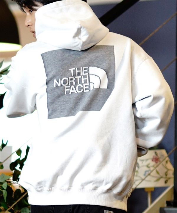 THE NORTH FACE ザ・ノース・フェイス パーカー プルオーバー メンズ バックプリント ジャガードバックスクエアロゴフーディ NT62437