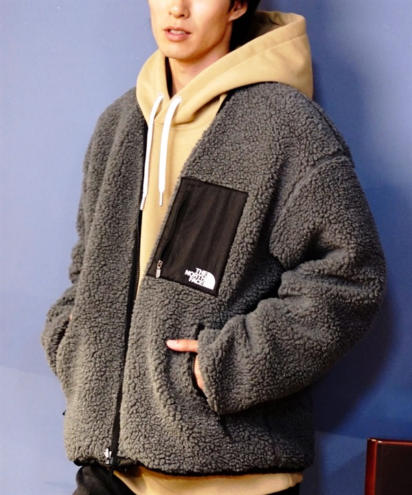 THE NORTH FACE ザ・ノース・フェイス アウター メンズ ボアジャケット リバーシブルエクストリームパイルカーディガン NP72334