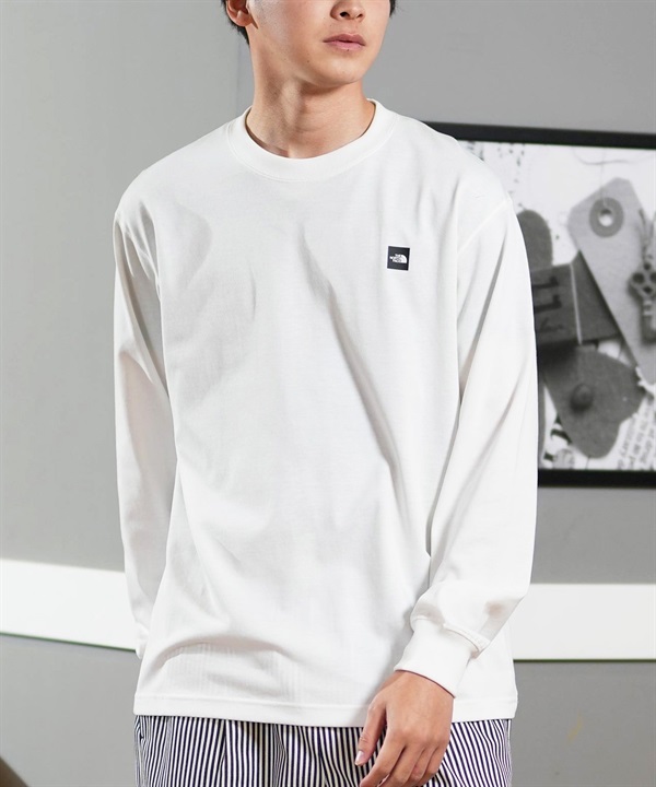 THE NORTH FACE ザ・ノース・フェイス 長袖 Tシャツ ロンT メンズ ロングスリーブスモールボックスロゴティー L/S Small Box Logo Tee NT32441