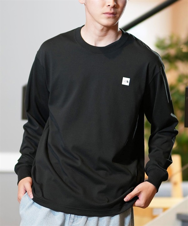 THE NORTH FACE ザ・ノース・フェイス 長袖 Tシャツ ロンT メンズ ロングスリーブスモールボックスロゴティー L/S Small Box Logo Tee NT32441