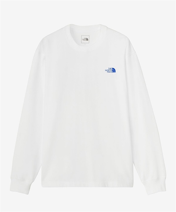 THE NORTH FACE ザ・ノース・フェイス 長袖 Tシャツ メンズ ロンT UVカット L/S Nuptse Cotton Tee ロングスリーブヌプシコットンティー NT32443