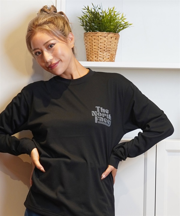 THE NORTH FACE ザ・ノース・フェイス 長袖 Tシャツ レディース ロンT 吸汗速乾 UVカット ロングスリーブフリーランクルー NT82493