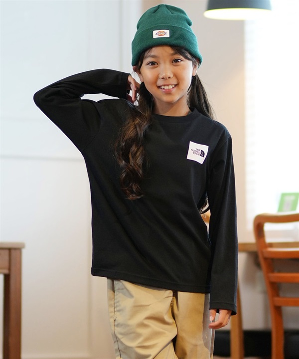 THE NORTH FACE ザ・ノース・フェイス 長袖 Tシャツ キッズ ロンT TEE NTJ32357