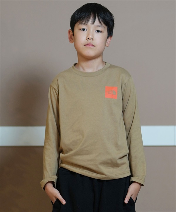 THE NORTH FACE ザ・ノース・フェイス 長袖 Tシャツ キッズ ロンT TEE NTJ32357