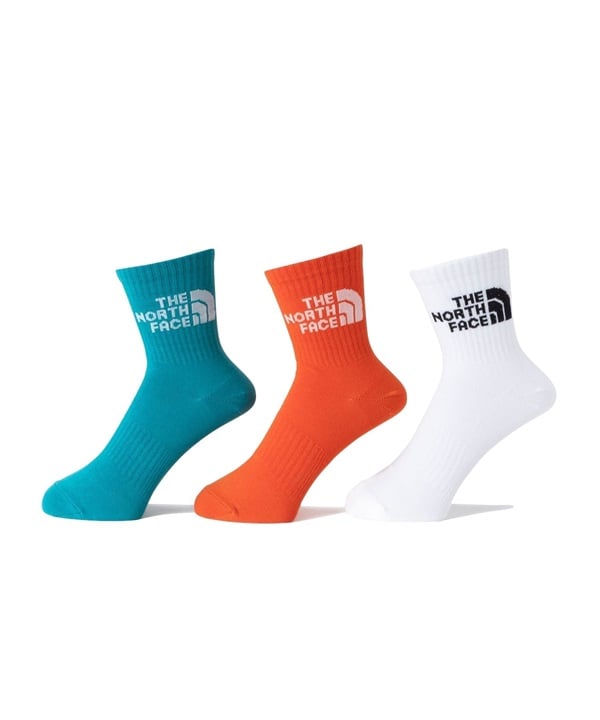 THE NORTH FACE ザ・ノース・フェイス ジャガード ロゴ 3足組 NN82411