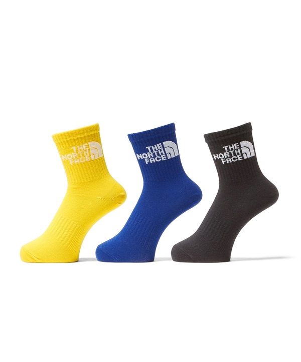 THE NORTH FACE ザ・ノース・フェイス ジャガード ロゴ 3足組 NN82411