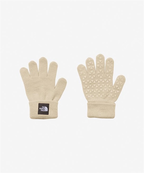 THE NORTH FACE ザ・ノース・フェイス 手袋 キッズ アウトドア 滑り止め付 KNIT GLOVE ニットグローブ NNJ62200