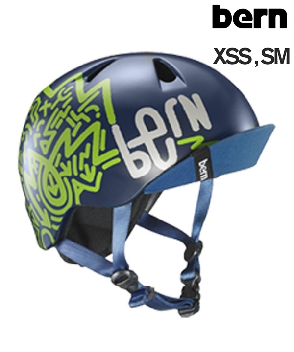 BERN バーン ヘルメットキッズ NINO ムラサキスポーツ