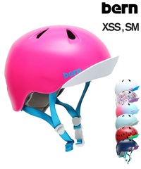 BERN バーン ヘルメットキッズ NINA ムラサキスポーツ