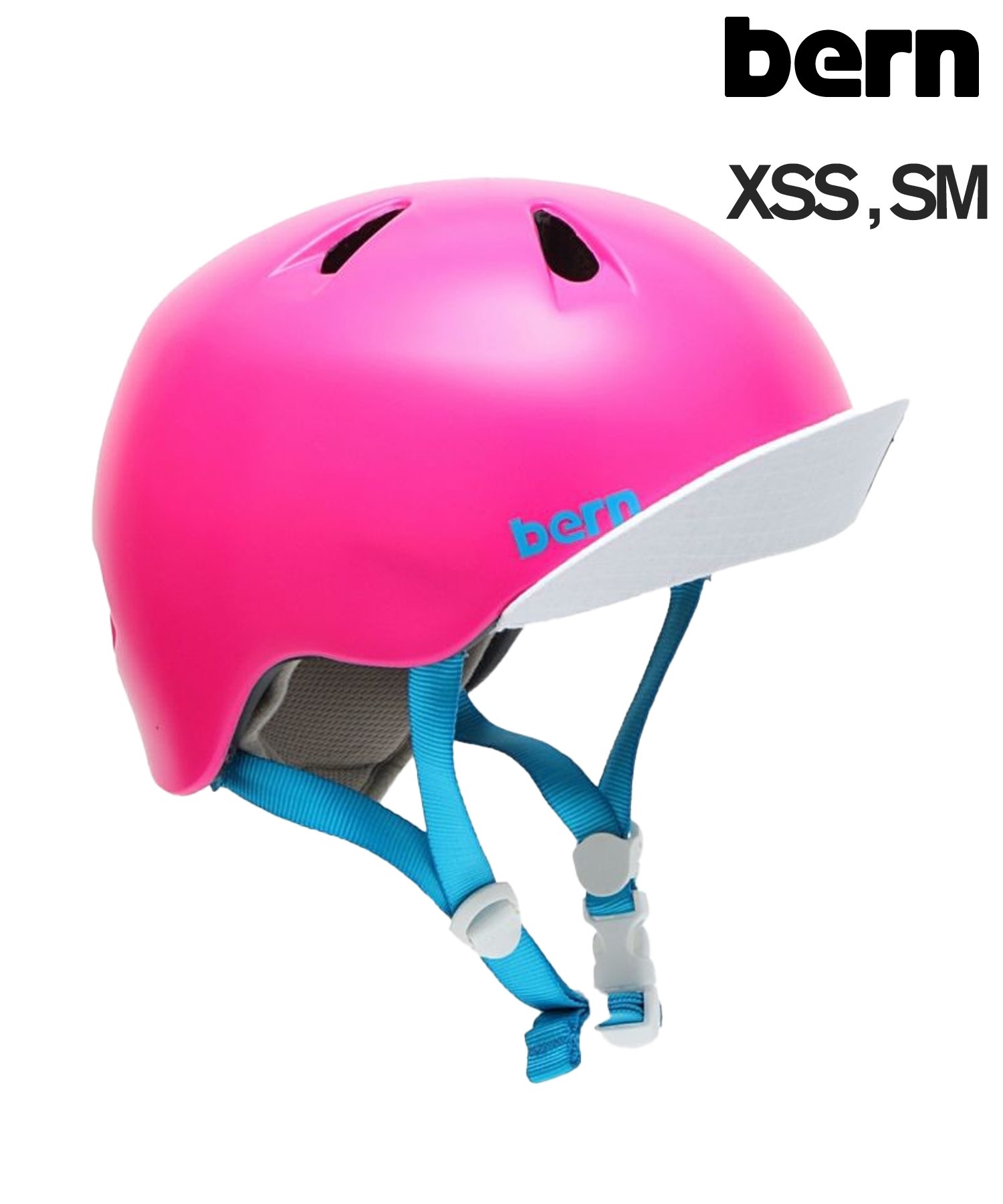 BERN バーン ヘルメットキッズ NINA ムラサキスポーツ キッズ スケート