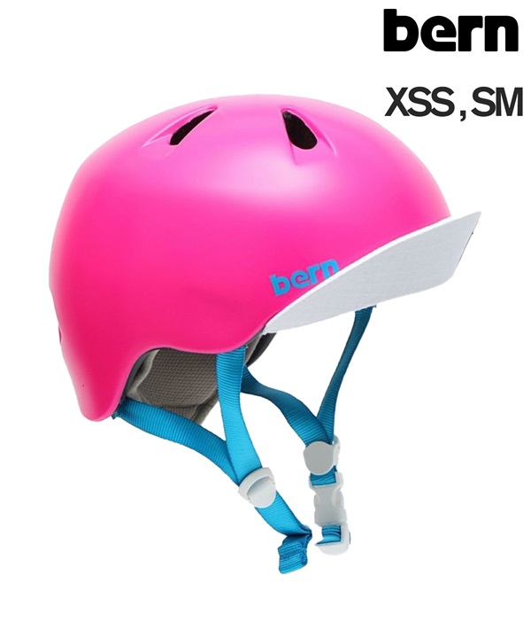 BERN バーン ヘルメットキッズ NINA ムラサキスポーツ