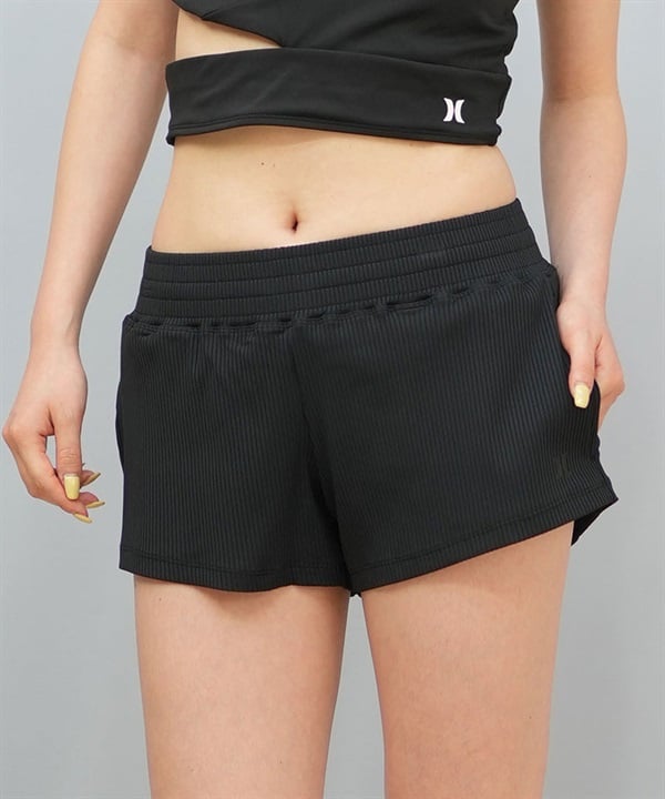Hurley ハーレー 水着 トランクス ボードショーツ レディース ショートパンツ 水陸両用 RIB POCKET BS WBS2421043