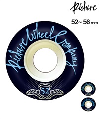 PICTURE WHEELS ピクチャーウィール スケートボード ウィール 52~56mm 99a POP ムラサキスポーツ(TEAL-54)